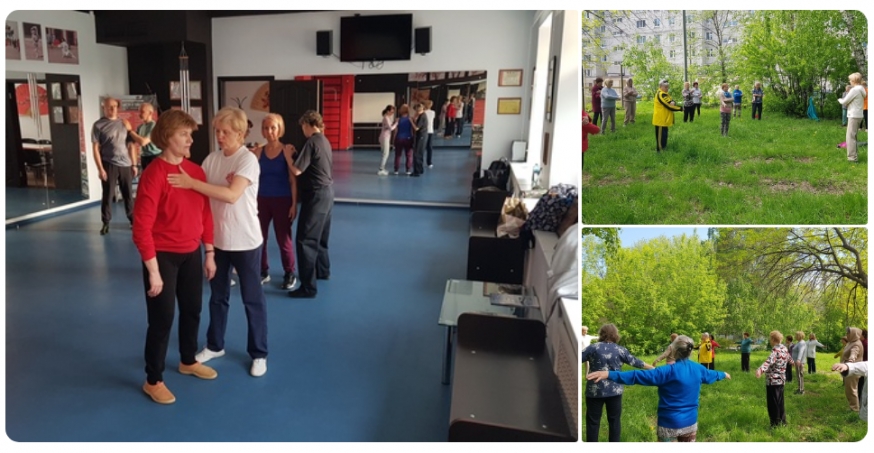 11 мая прошли занятия в группах инструктора Шаповаловой Елены