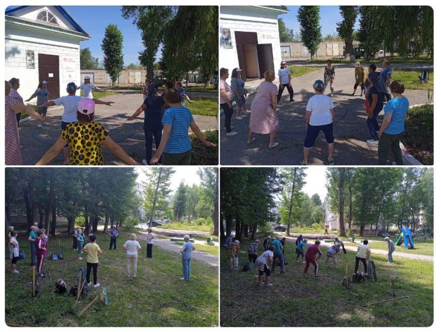 28 июня в Долголетиях р. п. Ишеевки и Варейкиса состоялись Цигун занятия в группе инструктора Ахметовой Алии