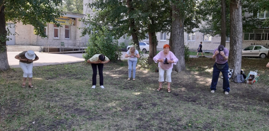 27 июля прошли занятия в группе цигун на ул. Варейкиса 15/1