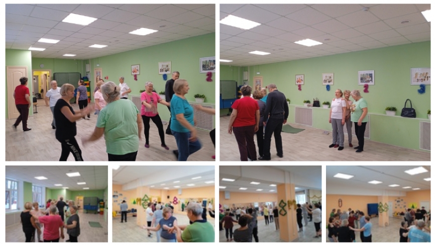 12 января в Долголетиях Варейкиса и Гафурова состоялись Цигун занятия в группах инструктора Ахметовой Алии