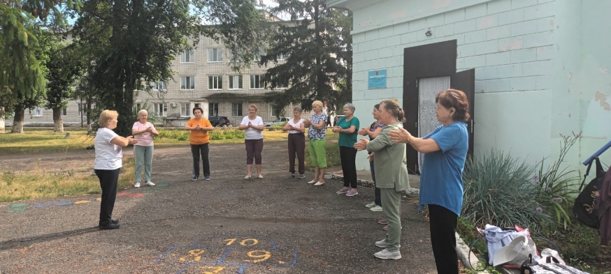 26 июля прошли занятия в группе цигун в рабочем поселке Ишеевка на ул. Мира, 24