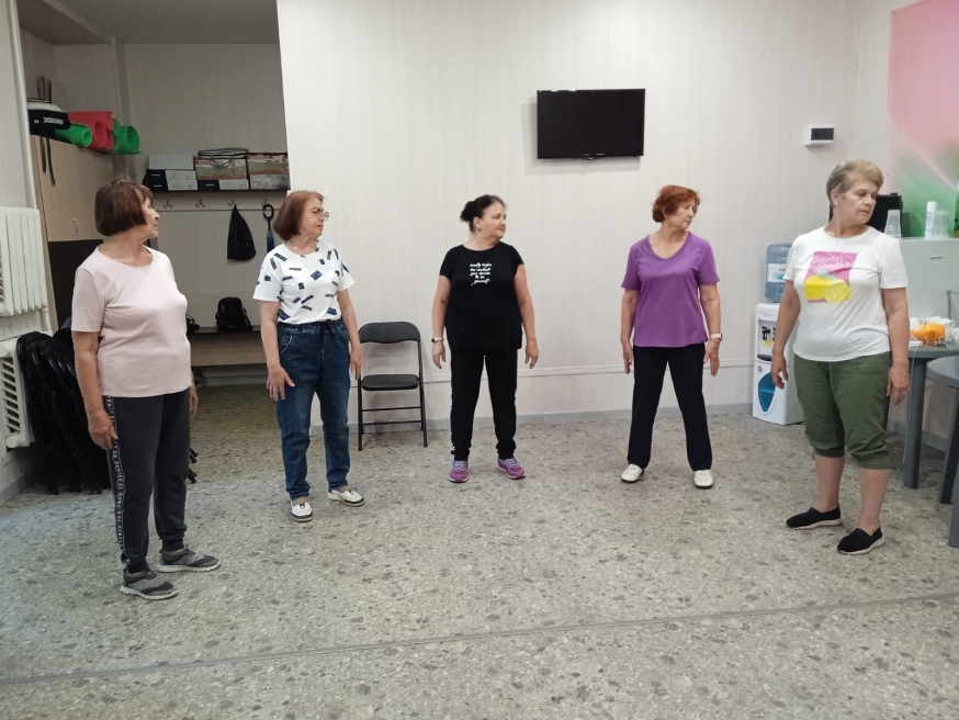 26 июля прошли занятия в группе цигун на ул. Б. Хмельницкого, 19